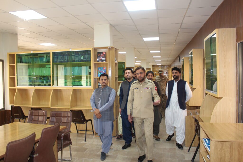 Commissioner Rakhshan Division Visit to CCN - Cadet College Noshki